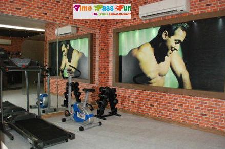 Salman Khan gym area in Big Boss season 7