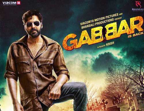 Gabbar is Back Poster 2015
