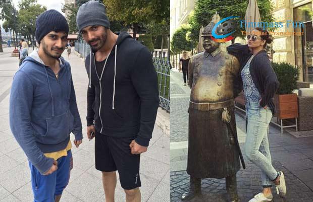 force 2 movie shooting off pics in Budapest